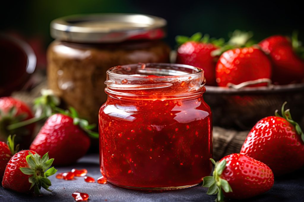 makkelijk te maken en lekkere vegan aardbeien jam!